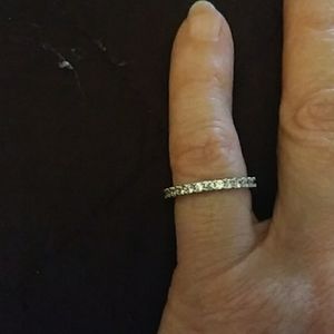 Piercing Pagoda sterling silver ring